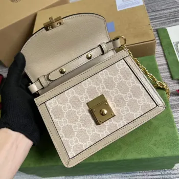 Gucci 696180 Ophidia GG Mini Kabelka přes rameno Béžová