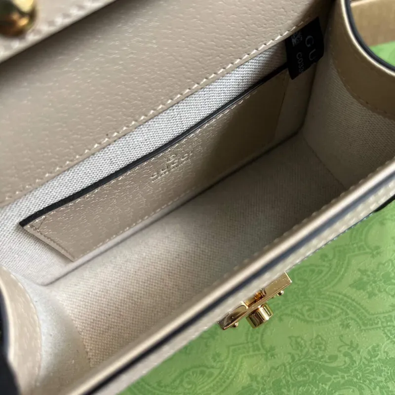 Gucci 696180 Ophidia GG Mini Kabelka přes rameno Béžová