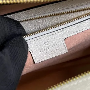 Gucci 693724 Ophidia Malá Taška S Webem Bílá