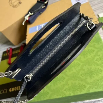 Gucci 693724 Ophidia Malá Taška S Webem Černá