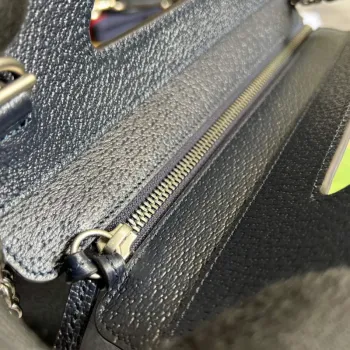 Gucci 693724 Ophidia Malá Taška S Webem Černá