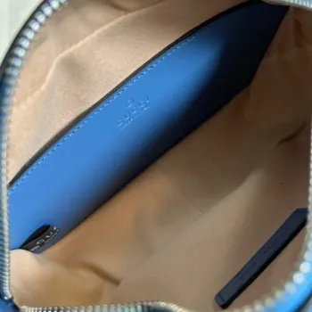 Gucci 634936 GG Marmont Mini Kabelka přes rameno Modrá
