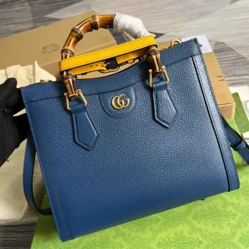 Gucci 702721 Gucci Diana Malá Taška Modrá