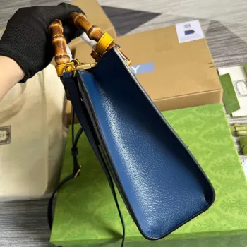 Gucci 702721 Gucci Diana Malá Taška Modrá