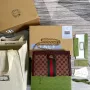 Gucci 503877 Ophidia GG Malá Kabela přes Rameno Vínově Červená