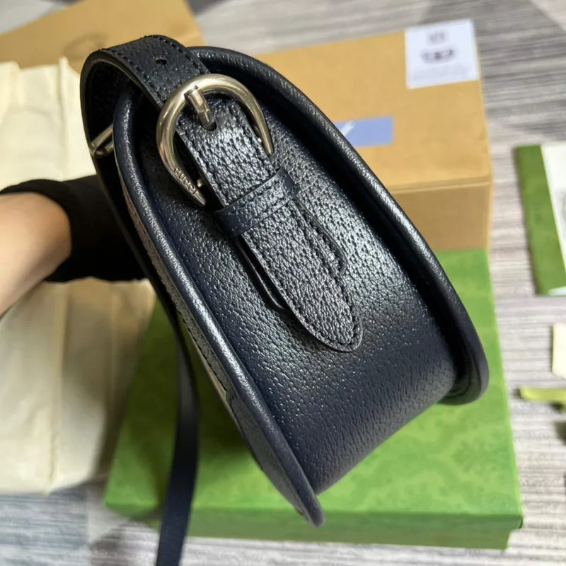 Gucci 674096 Ophidia velká kabelka přes rameno černá