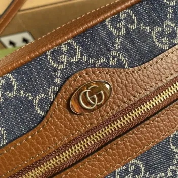Gucci 517350 Ophidia GG Mini Taška Námořnická modrá