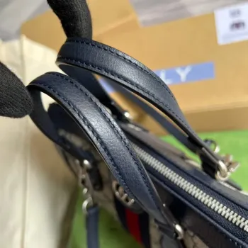 Gucci 547551 Ophidia Malá GG Tote Taška Béžová Modrá