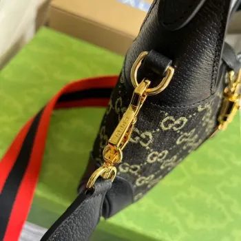 Gucci 678843 Jackie 1961 Malá GG Kabelka přes rameno Černá