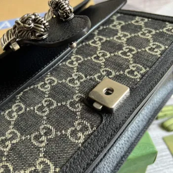 Gucci 400249 Dionysus Malá GG Kabelka přes rameno Béžová Modrá