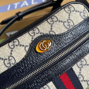 Gucci 517350 Ophidia GG Mini Taška Béžová Modrá