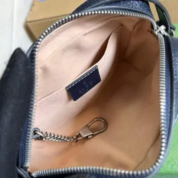 Gucci 517350 Ophidia GG Mini Taška Béžová Modrá