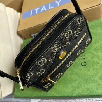 Gucci 517350 Ophidia GG Mini Taška Černá