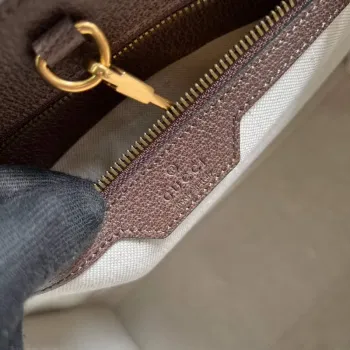 Gucci 659983 GG Malá Tote Taška Hnědá Modrá