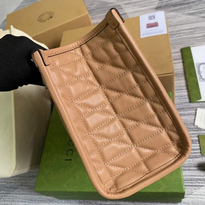 Gucci 681483 GG Marmont malá taška přes rameno Meruňková