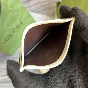 Gucci GG Marmont Karta Pouzdro 443127 Bílá