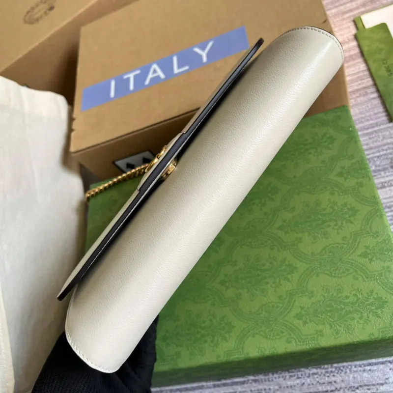 Gucci 675795 GG Velká taška s horním madlem s bambusem béžová