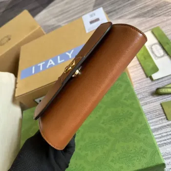 Gucci 675794 GG Malá kabelka s rukojetí a bambusem