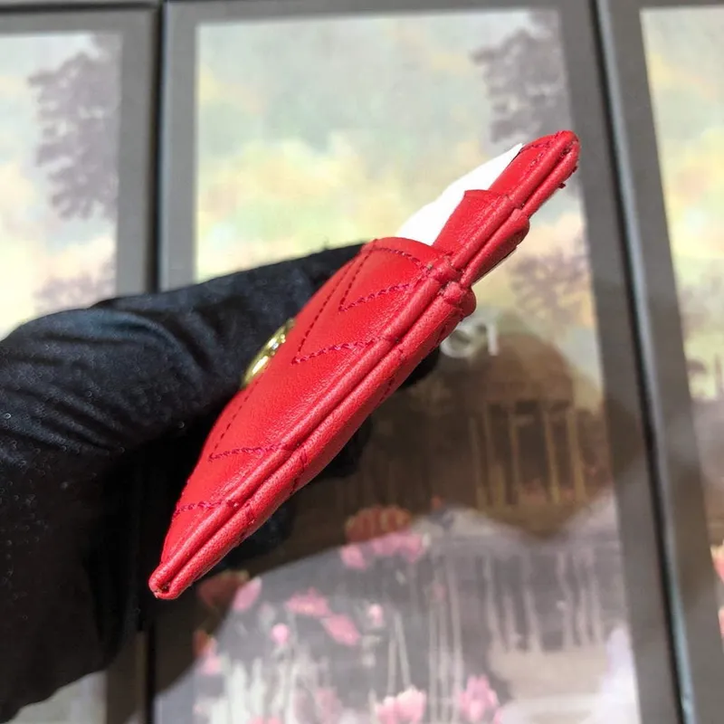 Gucci 443127 GG Marmont Karta Pouzdro Červené