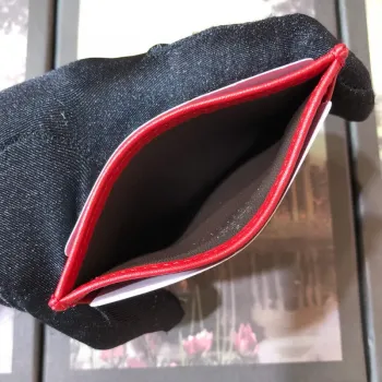 Gucci 443127 GG Marmont Karta Pouzdro Červené