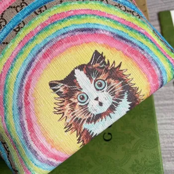 Gucci 410812 Dětská taška GG Ranch Tote Hnědá