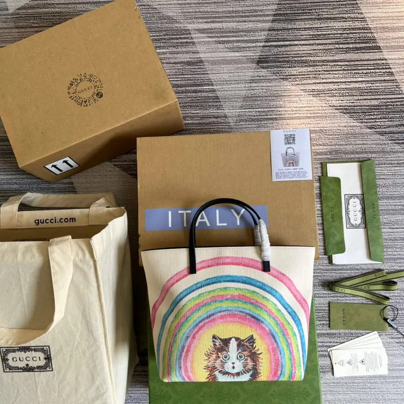 Gucci 410812 Dětská GG Ranch Taška Béžová