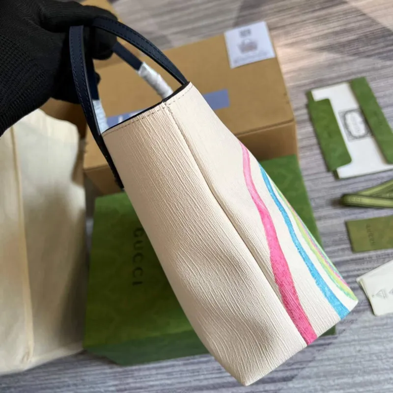 Gucci 410812 Dětská GG Ranch Taška Béžová