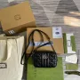 Gucci 634936 GG Marmont Mini Ramenní Taška Černá