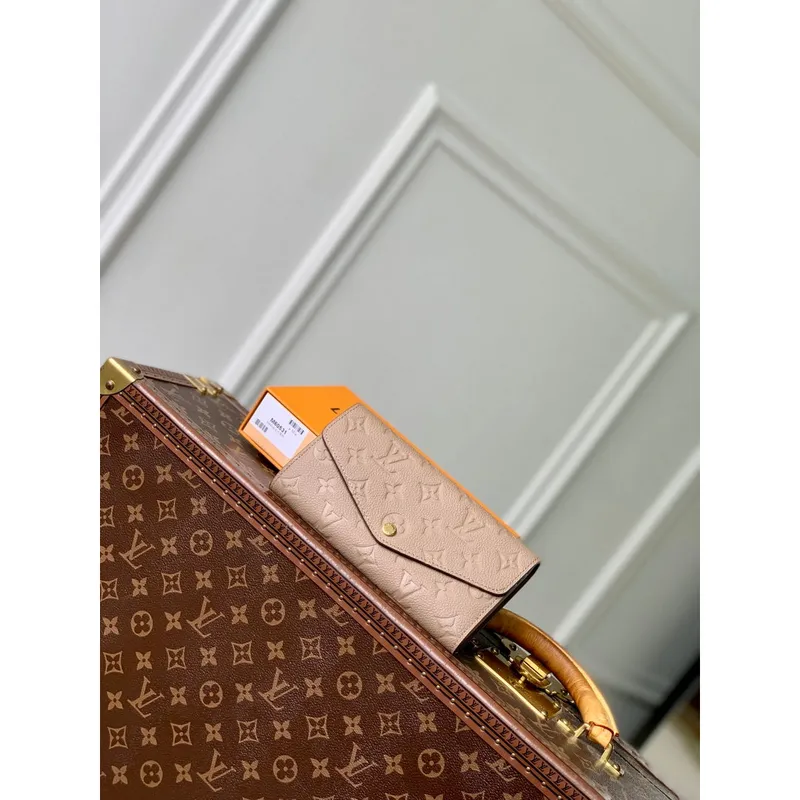 LV M60531 Louis Vuitton Sarah Peněženka Khaki