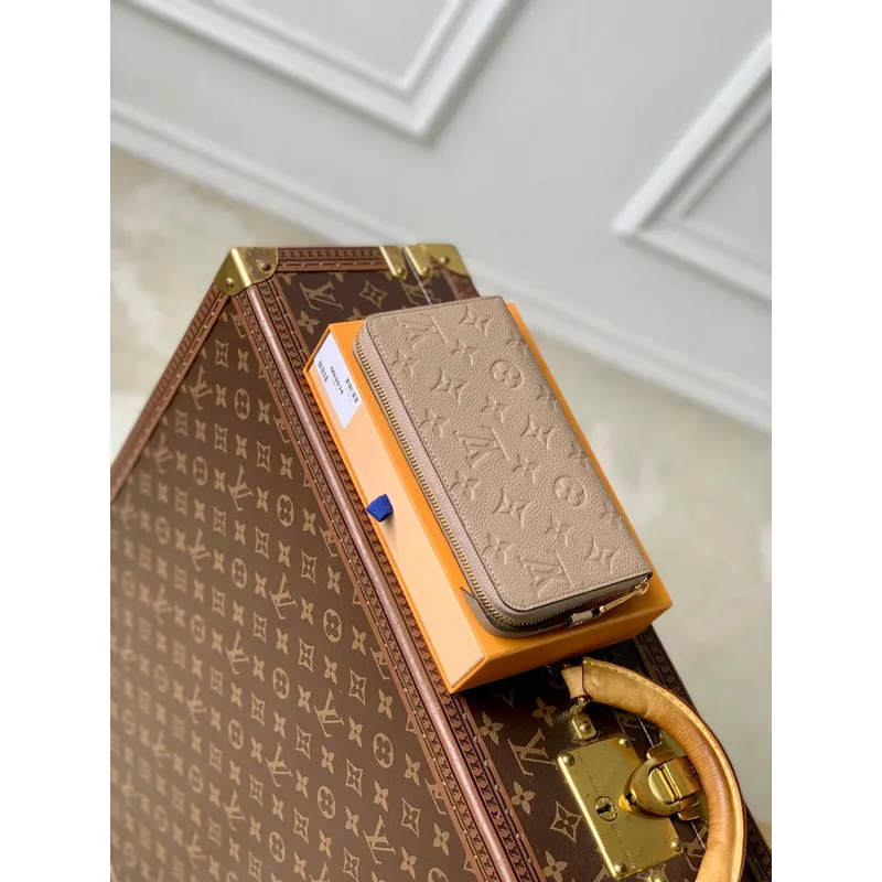 LV M69034 Louis Vuitton Zippy Peněženka Khaki