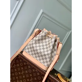 LV N40594 Louis Vuitton Noé BB Kabela na víno Bílá