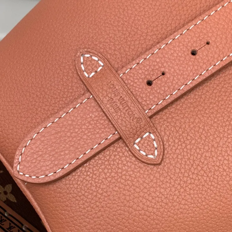 LV M14416 Louis Vuitton Low Key All In BB Taška Karamelová Hnědá