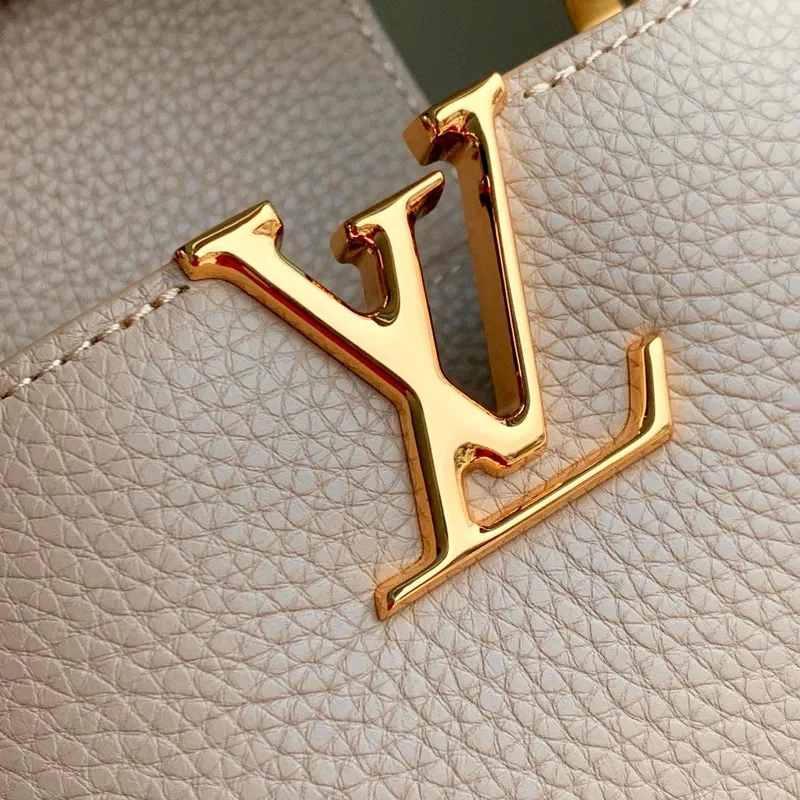 LV M12935 Louis Vuitton Capucines BB Kabelka Galet Šedá
