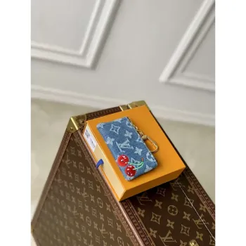 LV M14938 Louis Vuitton LV x TM Klíčová taštička Modrá