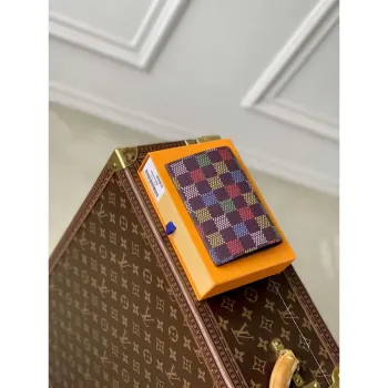 LV N00168 Obal na pas Louis Vuitton Multicolor