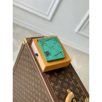 LV M14878 Louis Vuitton Slim Peněženka Golfová Zelená