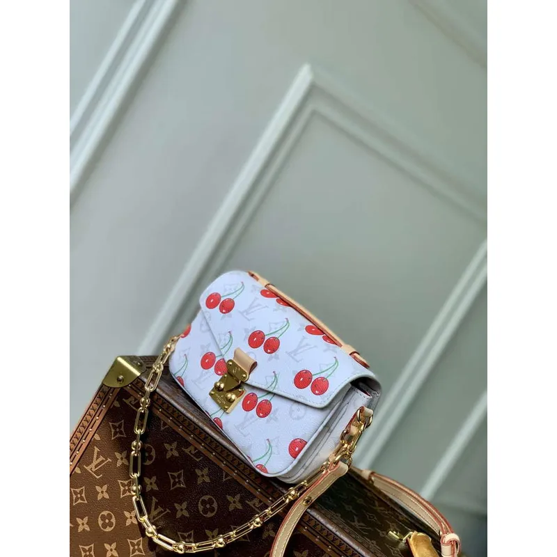 LV M14231 Louis Vuitton LV x TM Pochette Métis East West