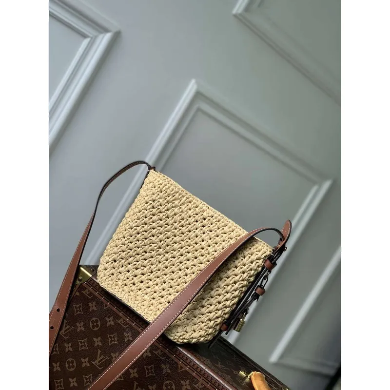 LV M14217 Louis Vuitton All In BB Taška Hnědá