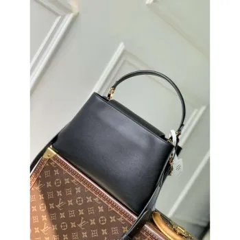 LV M12924 Louis Vuitton Capucines MM Souple Taška Černá