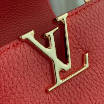 LV M12936 Louis Vuitton Capucines BB Kabelka Červená