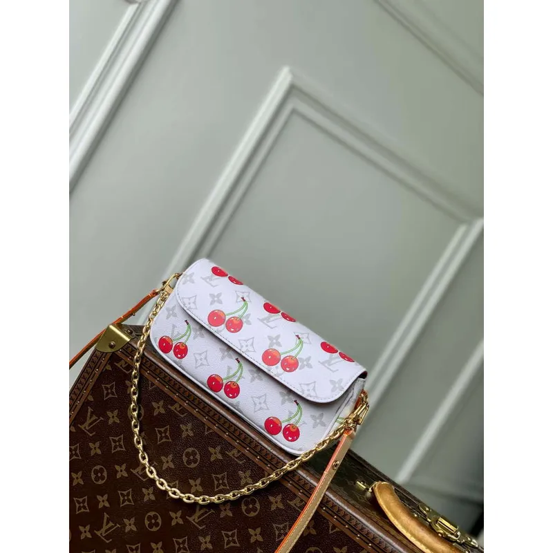 LV M14239 Louis Vuitton LV x TM Peněženka na řetízku Ivy Taška