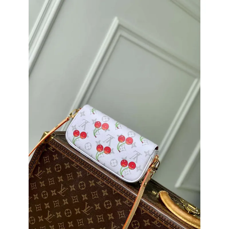 LV M14239 Louis Vuitton LV x TM Peněženka na řetízku Ivy Taška