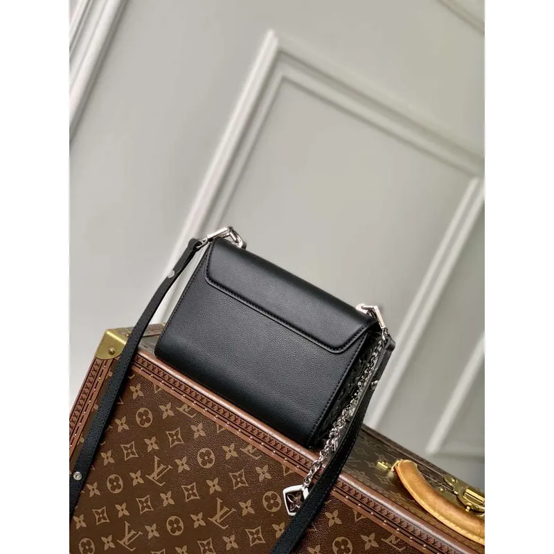 LV M14636 Louis Vuitton Twist PM Slim Bag Černá