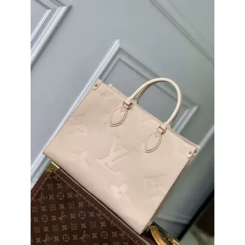 LV M14255 Louis Vuitton OnTheGo MM Taška Písek