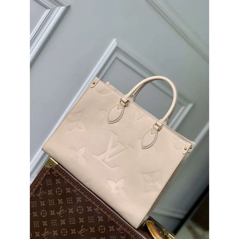 LV M14255 Louis Vuitton OnTheGo MM Taška Písek
