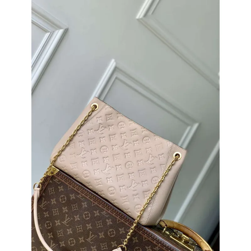 LV M14659 Louis Vuitton Anytime PM Taška z hovězí kůže Písek