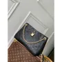 LV M14414 Louis Vuitton Anytime PM Taška z hovězí kůže Černá