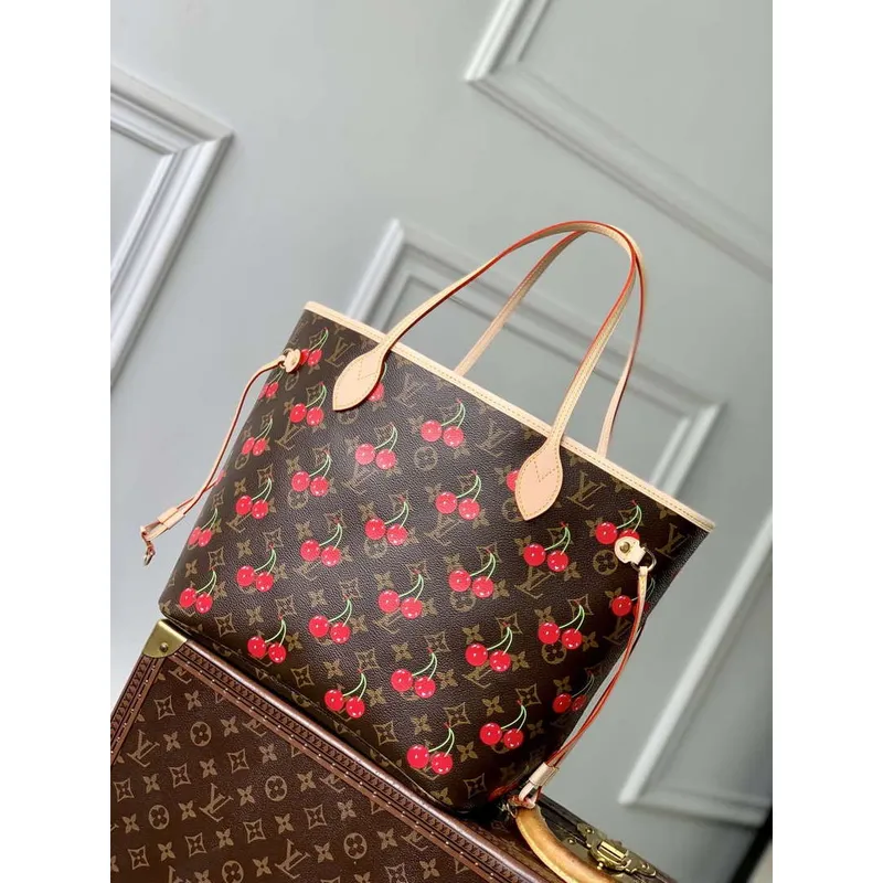 LV M13263 Louis Vuitton LV x TM Neverfull MM Kabelka Monogram