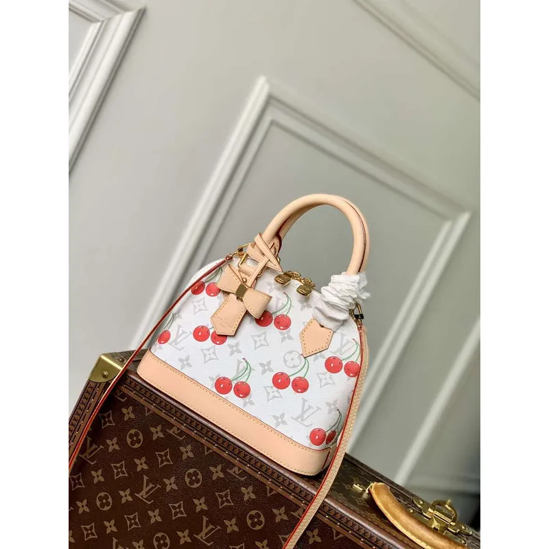 LV M14234 Louis Vuitton LV x TM Alma BB Taška Bílá
