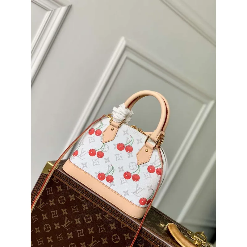 LV M14234 Louis Vuitton LV x TM Alma BB Taška Bílá